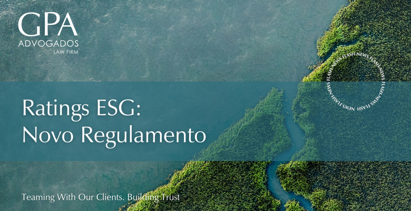 Ratings ESG | Novo Regulamento