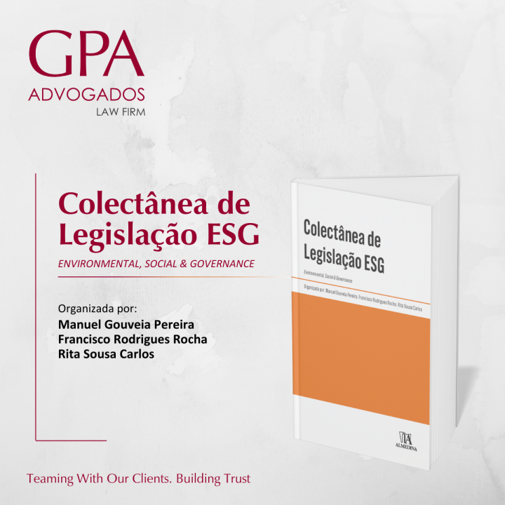 GPA organiza Colectânea de Legislação ESG publicada pelo Grupo Almedina