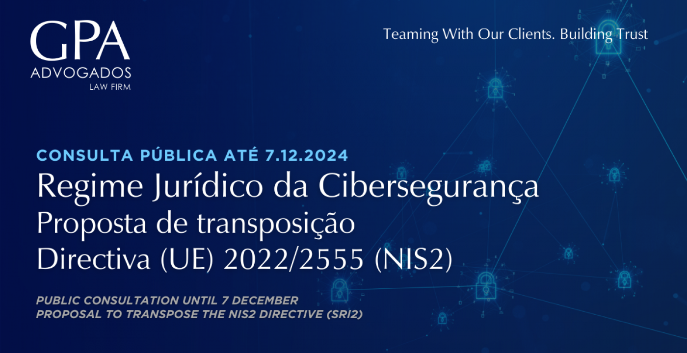 Cyberspace Security Legal Regime - Proposal to transpose the NIS2 Directive (SRI2) 