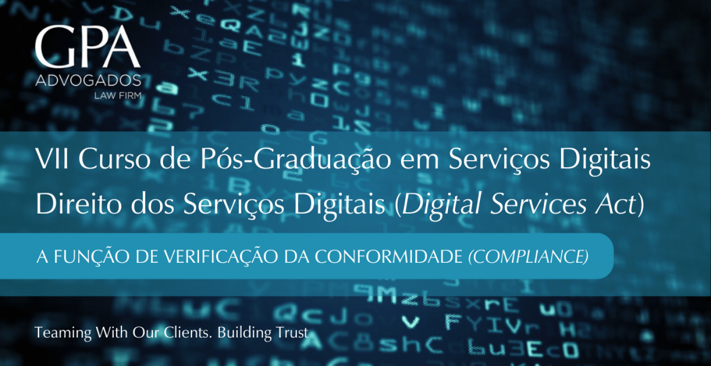 Francisco Rodrigues Rocha lecciona na Pós-Graduação de Direito dos Serviços Digitais (Digital Services ACT)